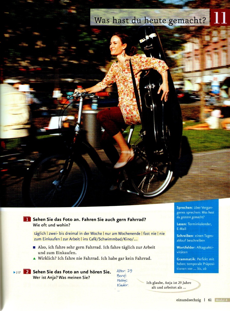 Was hast du heute gemacht ? (seite 61)