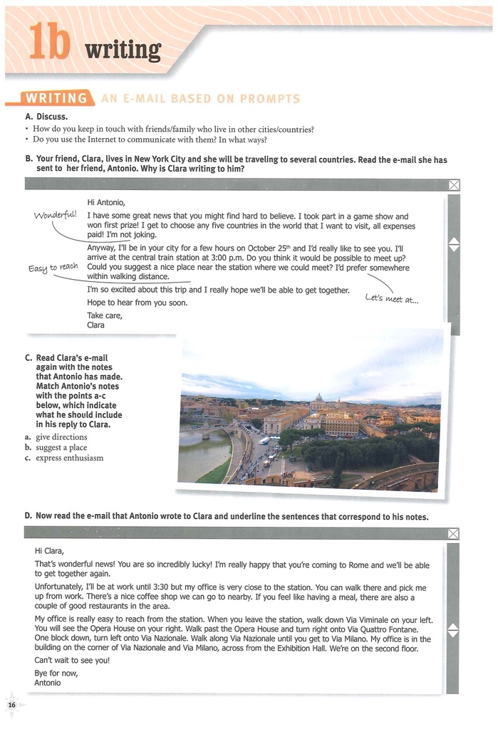 1B Writing