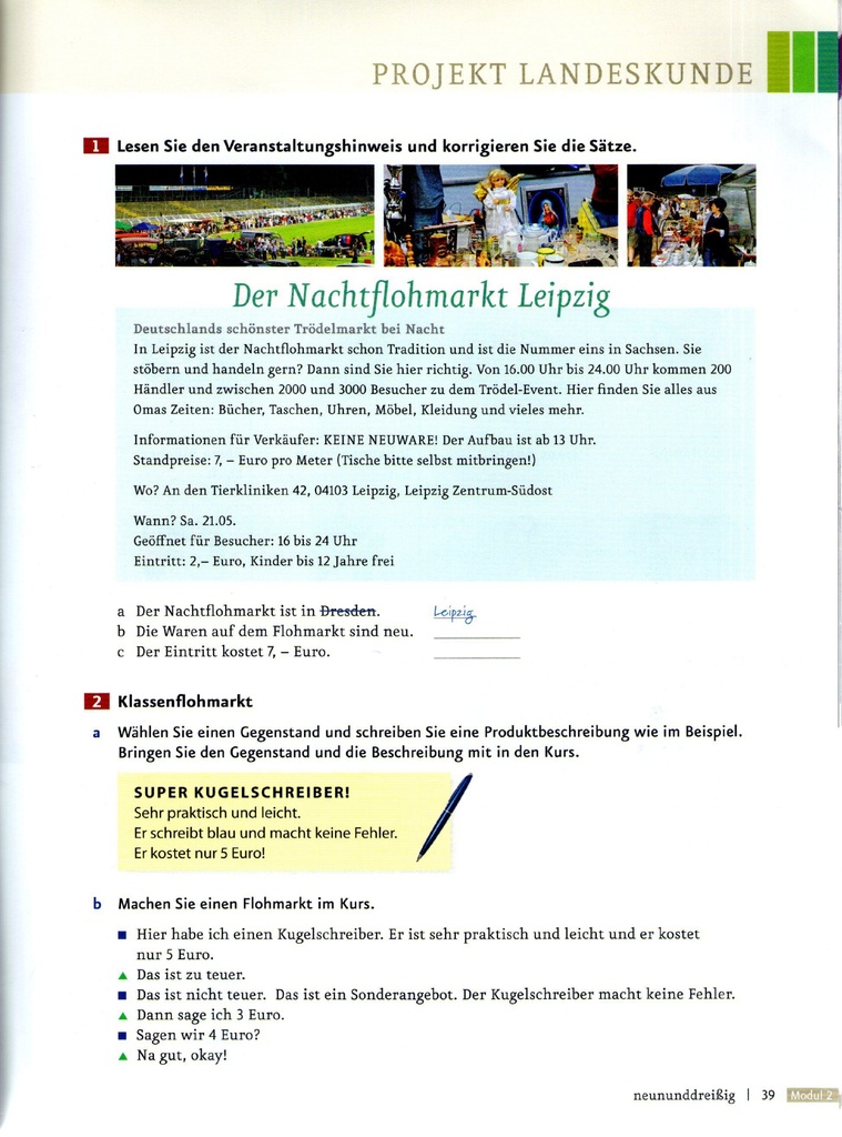 PROJEKT LANDESKUNDE (seite 39)