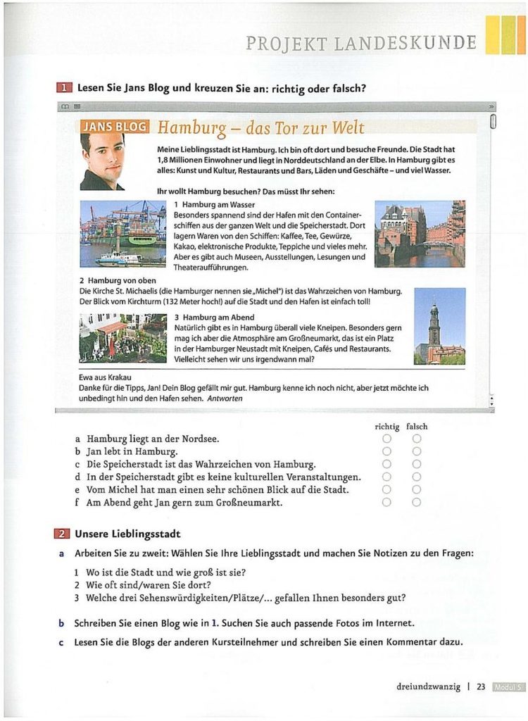 PROJEKT LANDESKUNDE (seite 23)
