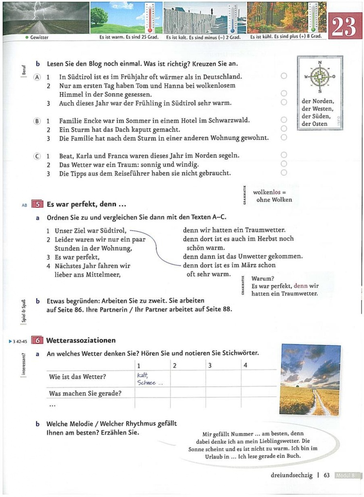 Es war perfekt, denn ... (seite 63)
