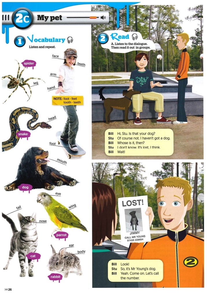 My Pet (Vocab&Read)