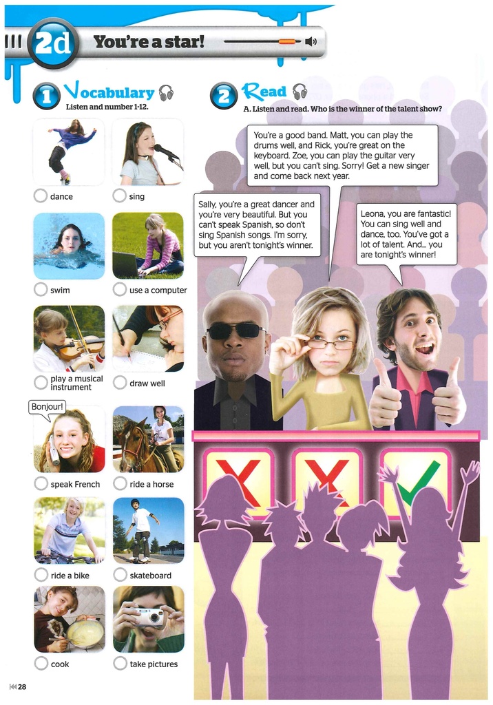 Your are a star! (Vocab&Read)