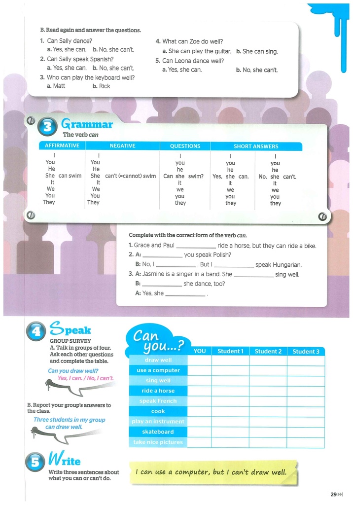 Your are a star! (Grammar&Speak&Write)
