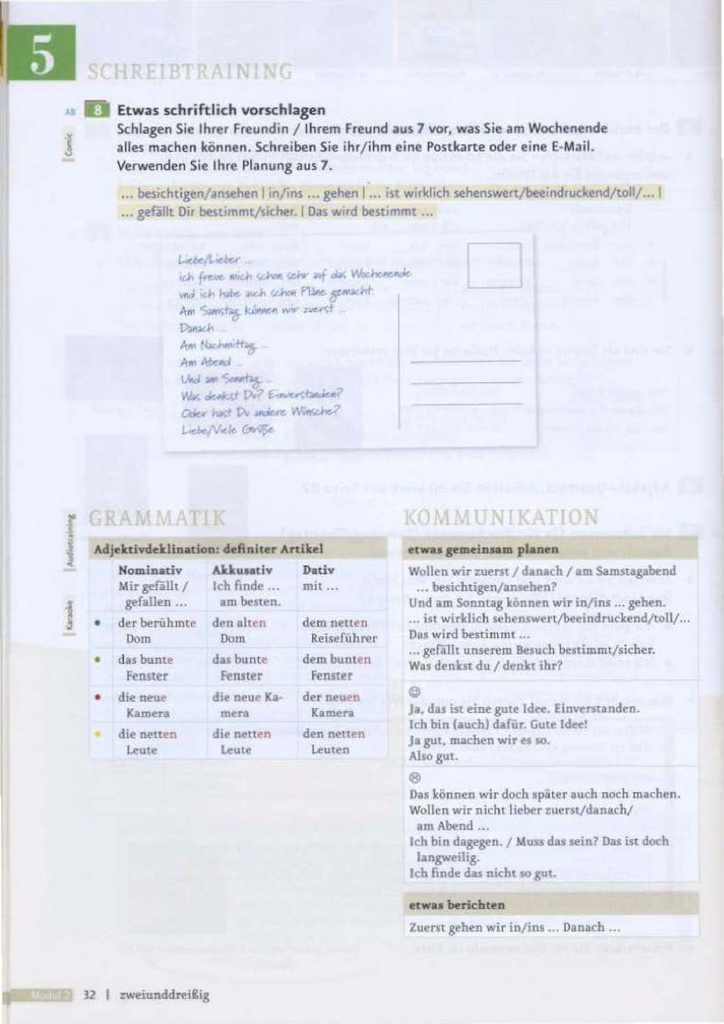 SCHREIBTRAINING (seite 32)