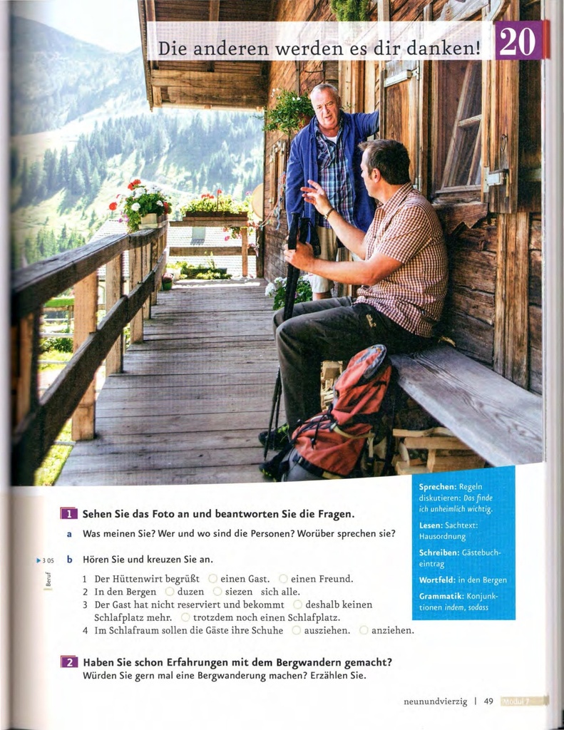 B1.2 Die anderen werden es dir danken! (seite 49)