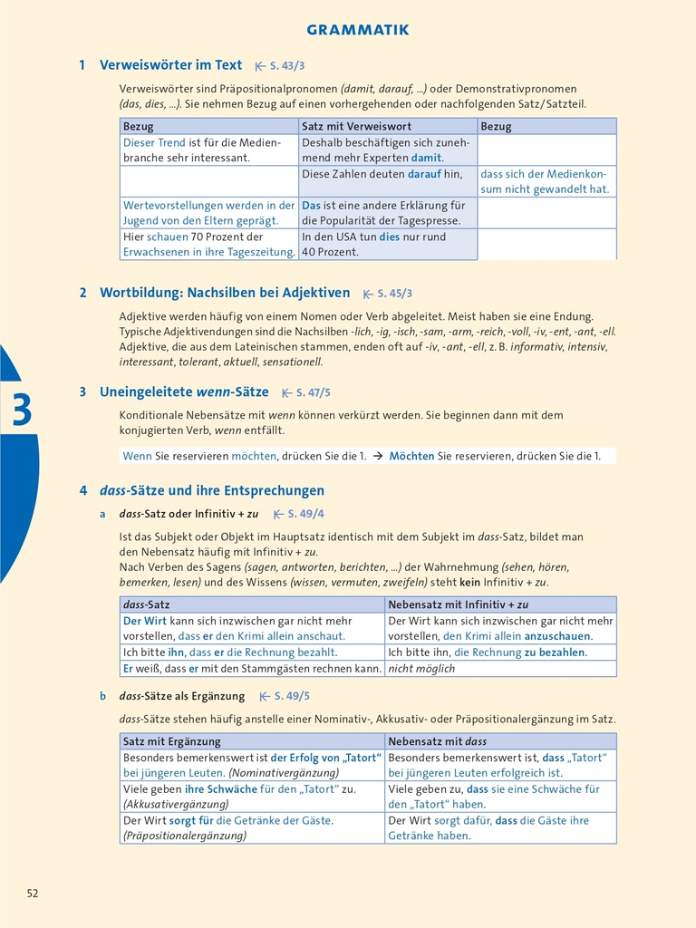 GRAMMATIK (seite 52)