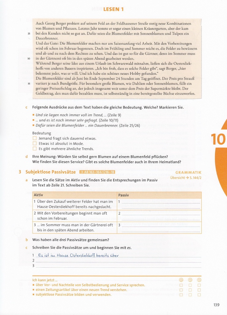 LESEN 1 (seite 139)