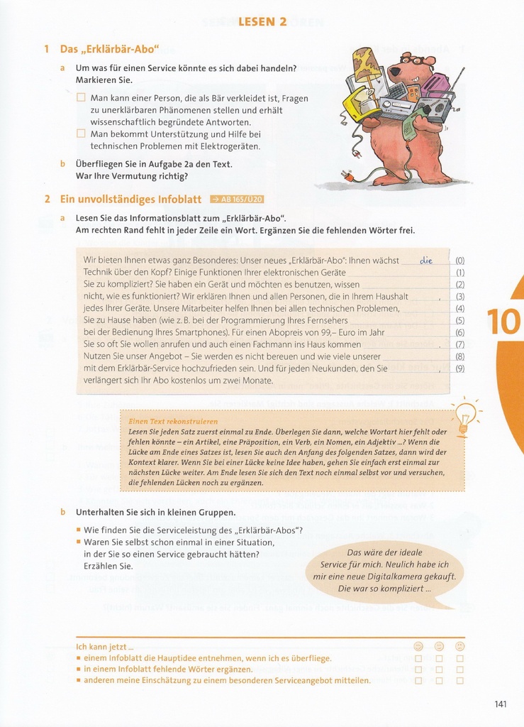 LESEN 2 (seite 141)