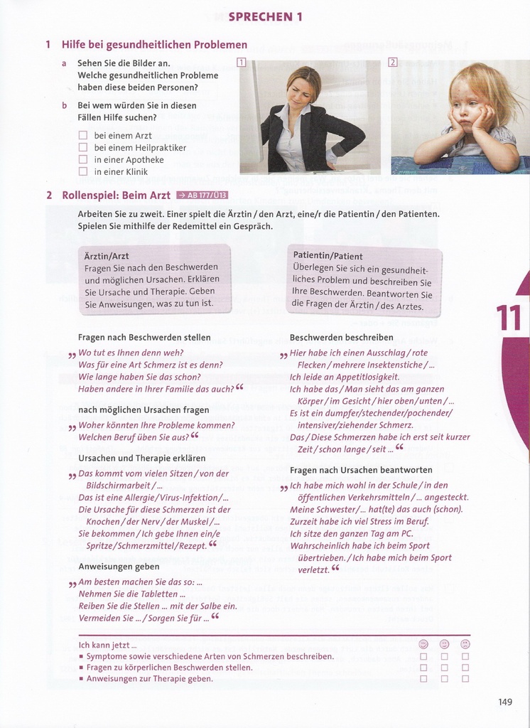 SPRECHEN 1 (seite 149)