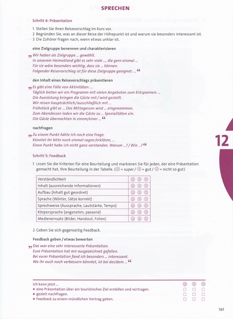 SPRECHEN (seite 161)