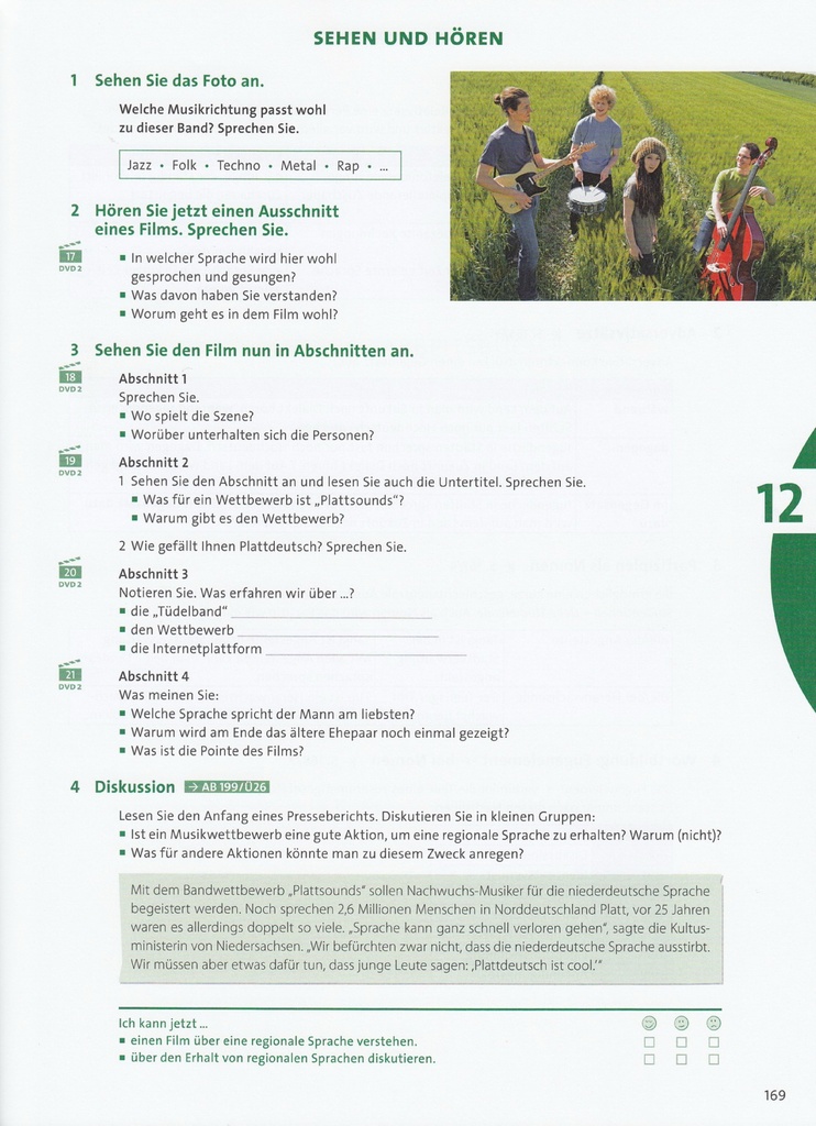 SEHEN UND HÖREN (seite 169)