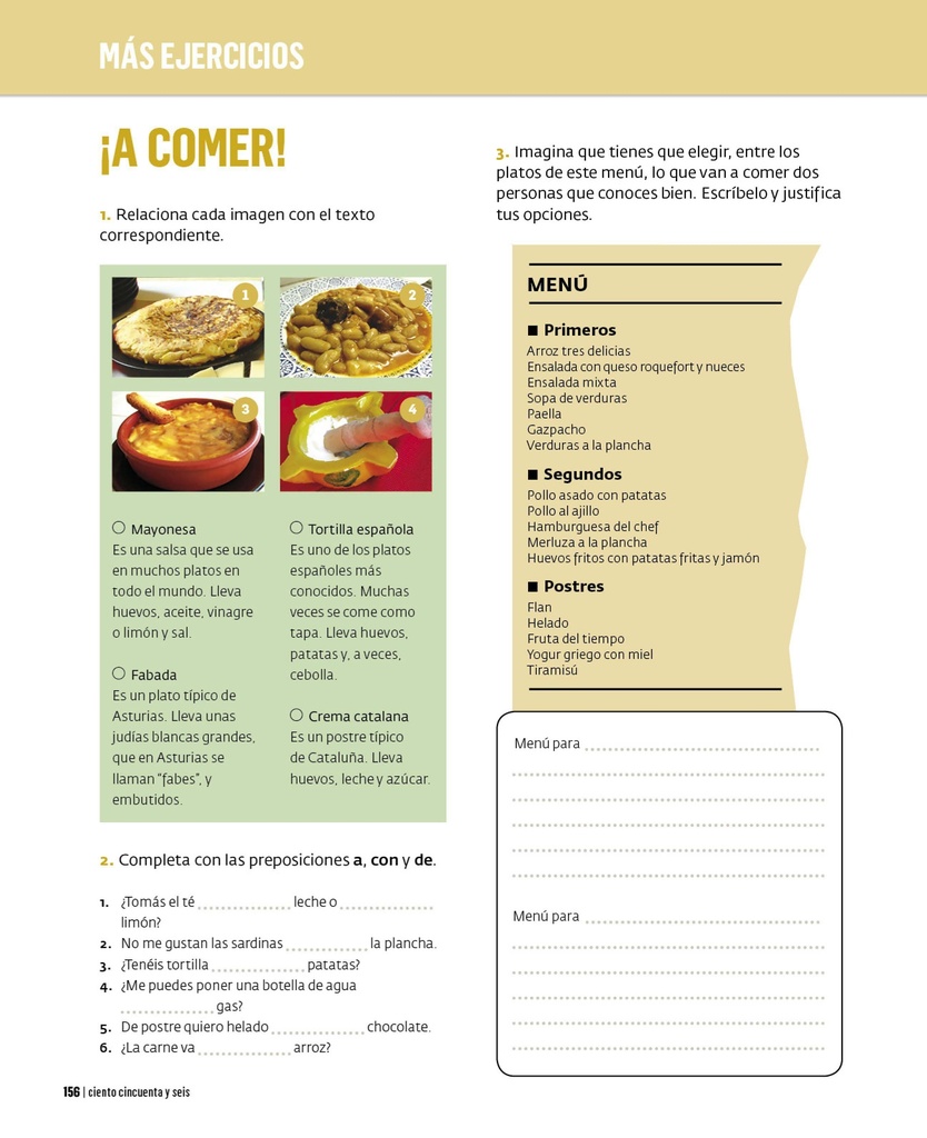 ¡A comer!