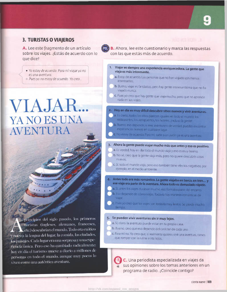 109 Turistas O Viajeros