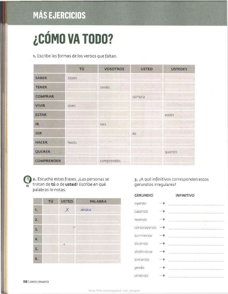 150 ¿Cómo Va Todo?