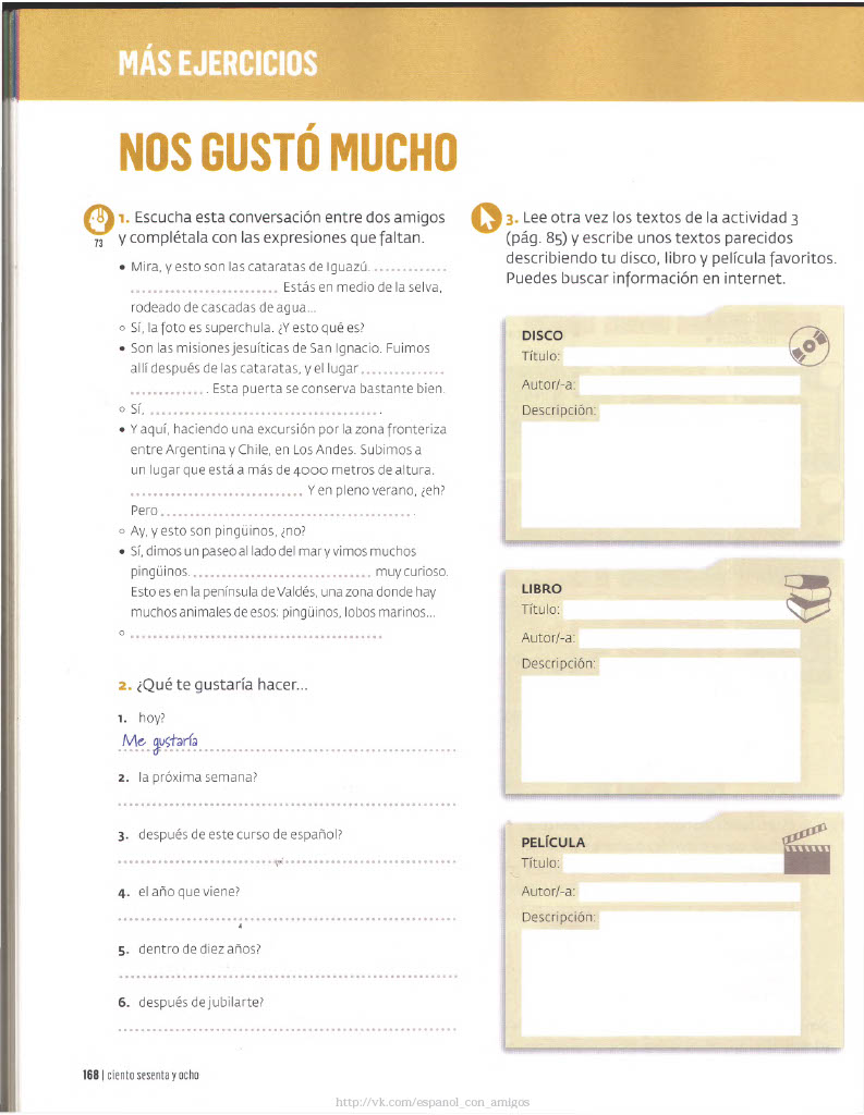 168 Nos Gustó Mucho