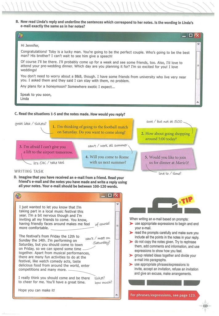 8 e Writing Task