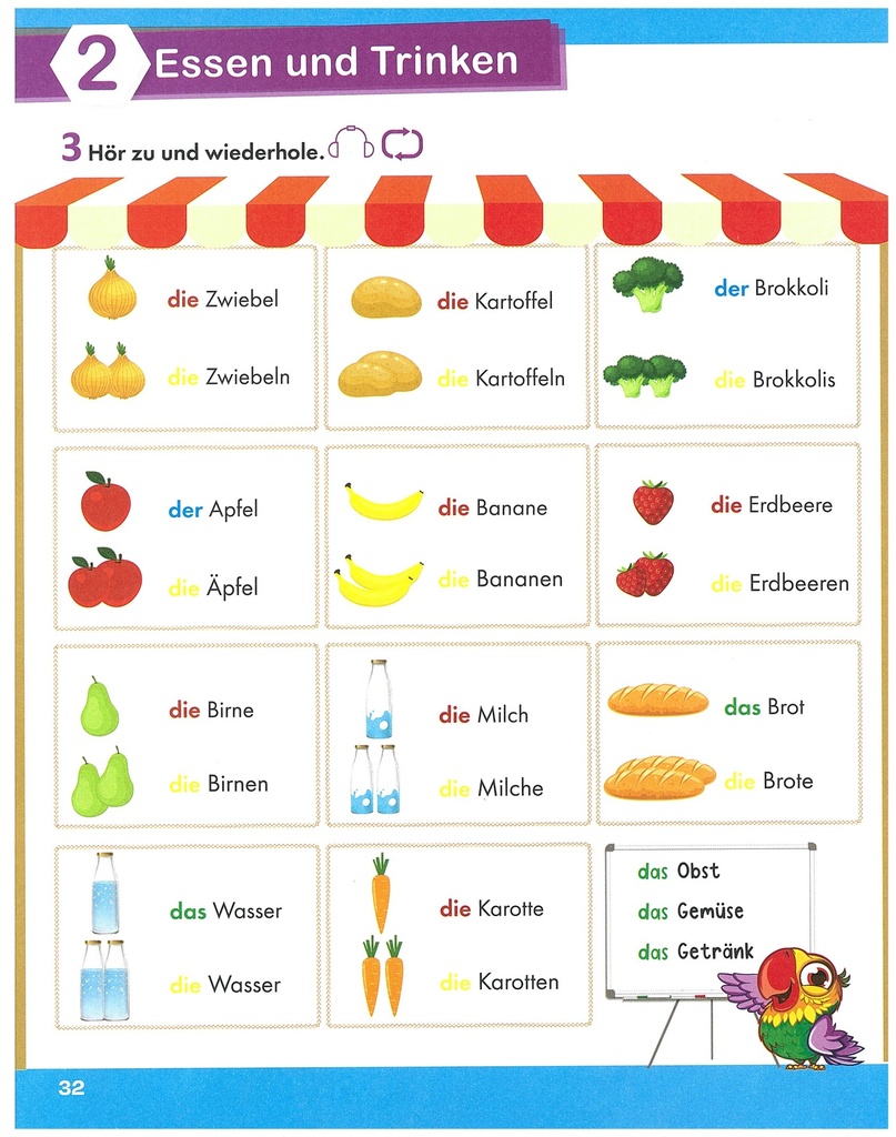 2. 3 Hör zu und wiederhole.