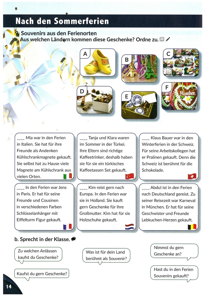 9. Souvenirs aus den Ferienorten