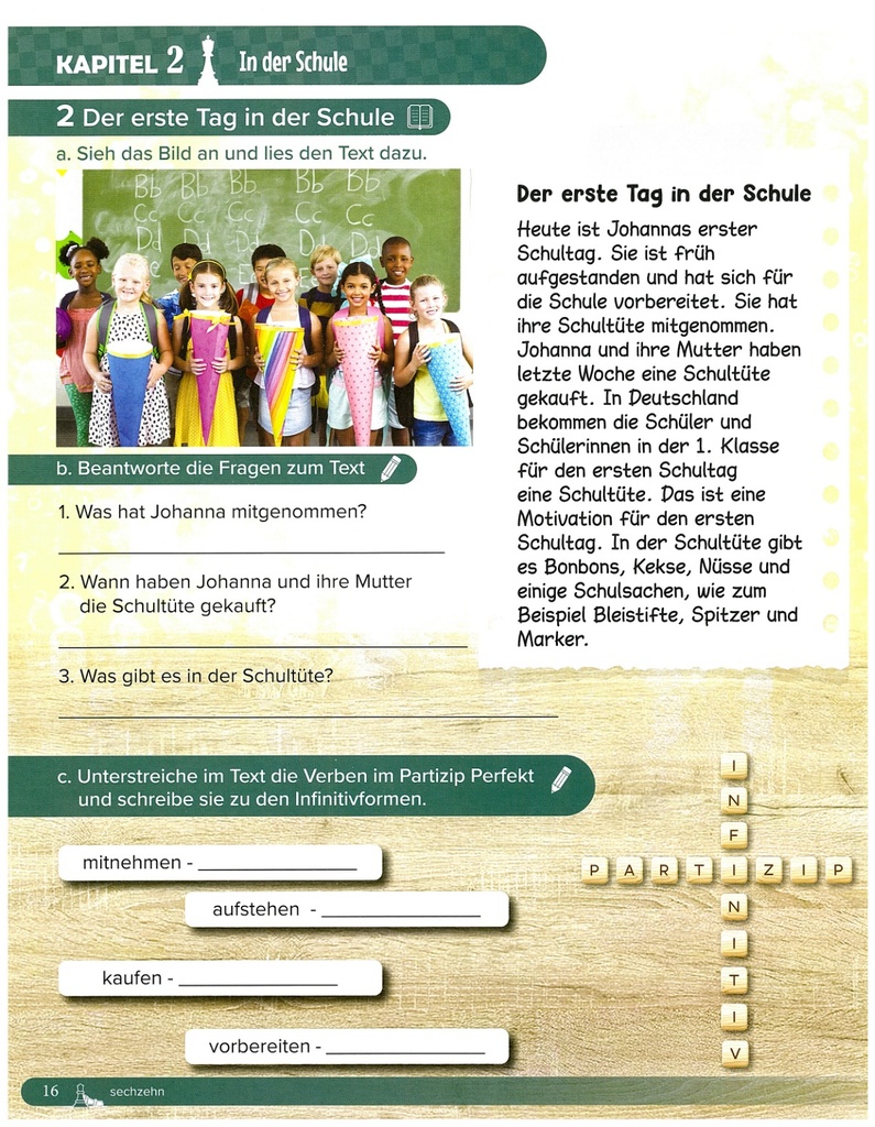 2 Der erste Tag in der Schule
