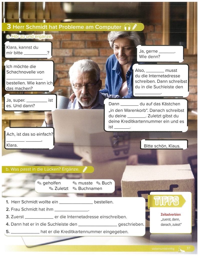 3 Herr Schmidt hat Probleme am Computer