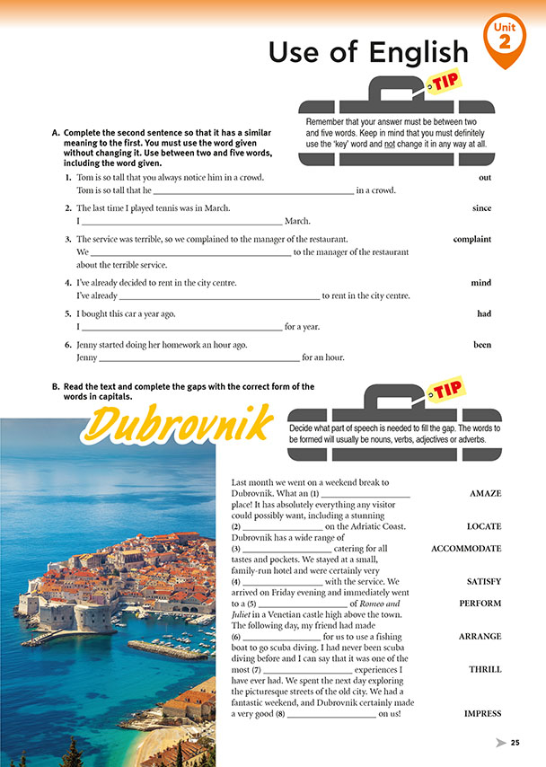 Use of English (page 25)