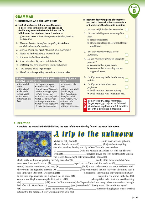 GRAMMAR (page 99)