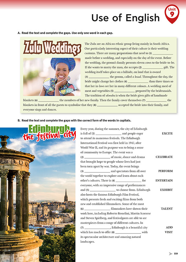 Use of English (page 119 )