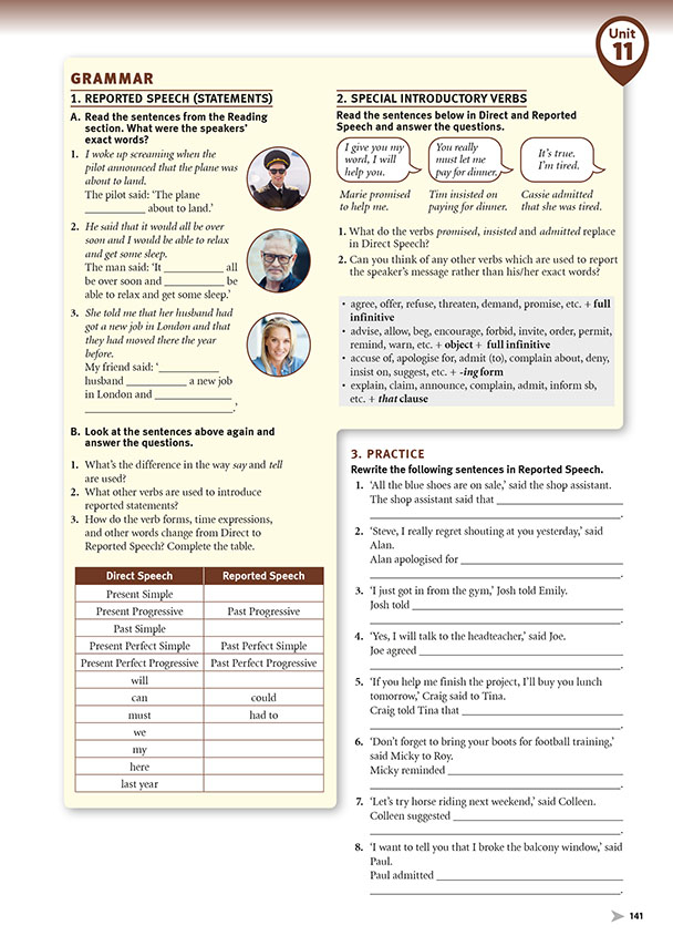 GRAMMAR (page 141)