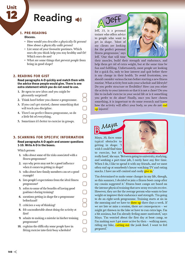 Reading (page 148)