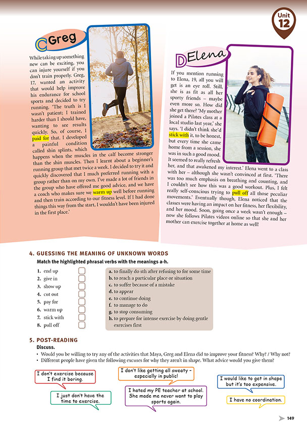 Reading (page 149)