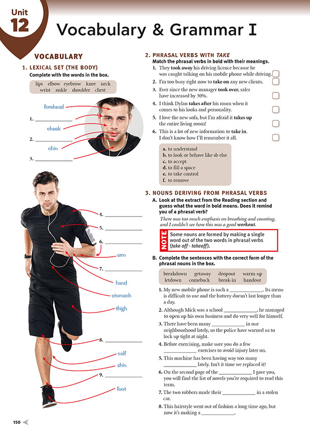 Vocabulary & Grammar I (page 150)