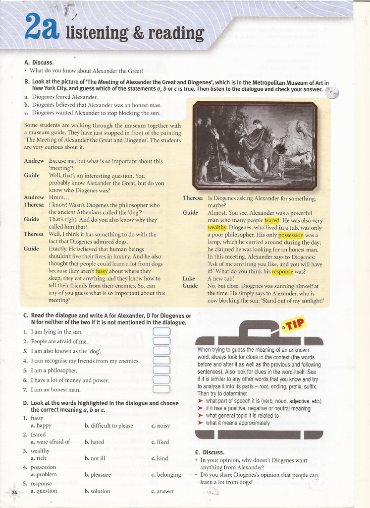 2a Listening & Reading