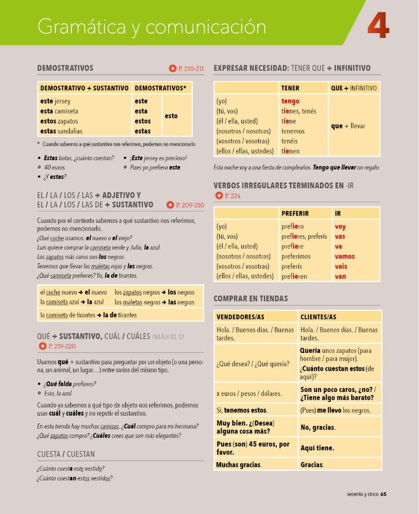 Gramática y comunicación (página 65)