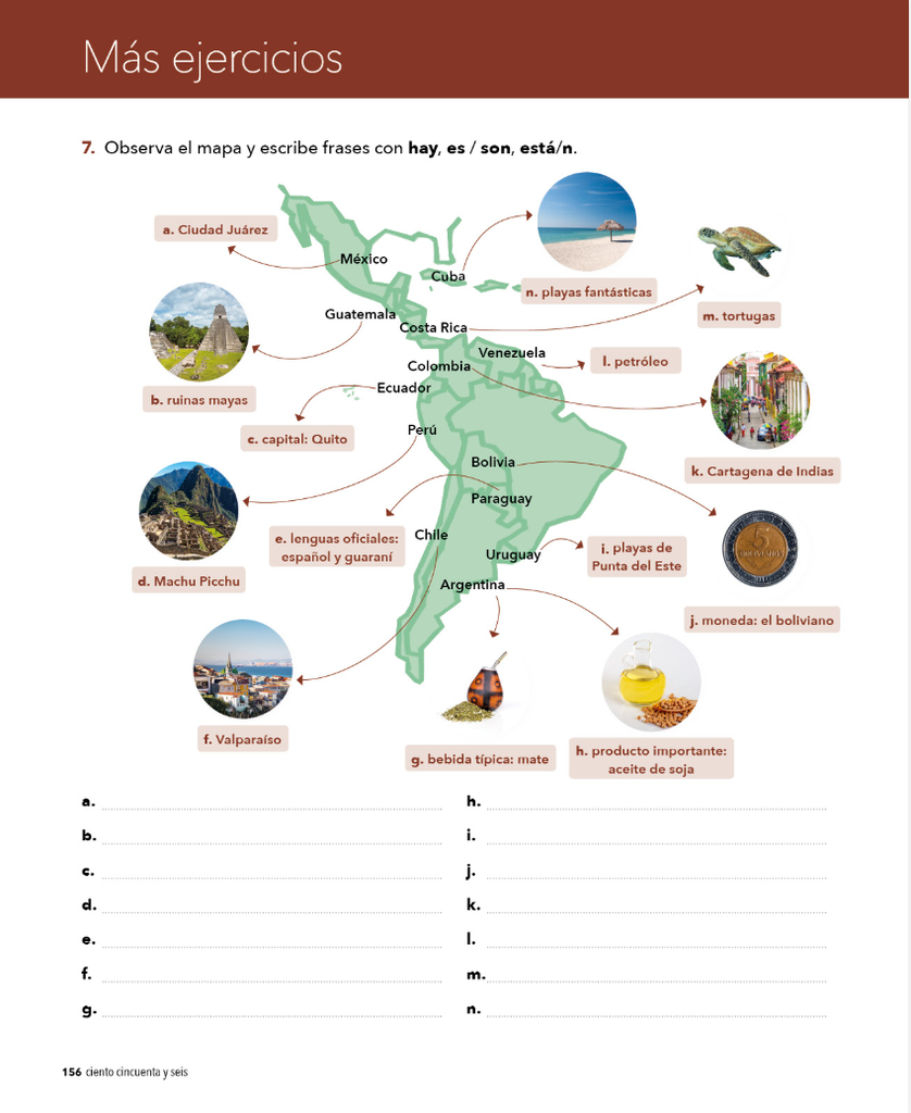 Más ejercicios (página 156)