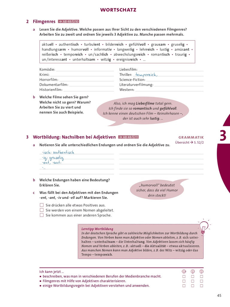 WORTSCHATZ (seite 45)