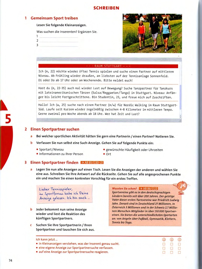 SCHREIBEN (seite 74)